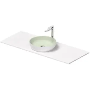 Comparateur de prix : Duravit Sivida Plan de toilette avec vasque, 268015FG00,