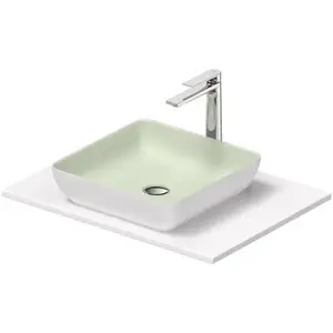 Comparateur de prix : Duravit Sivida Plan de toilette avec vasque, 268017FG00,