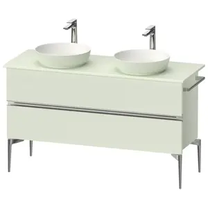 Comparateur de prix : Duravit Sivida Meuble sous-vasque, 2 tiroirs, SV4661010HH0000,