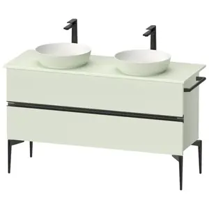 Comparateur de prix : Duravit Sivida Meuble sous-vasque, 2 tiroirs, SV46610BDHH0000,