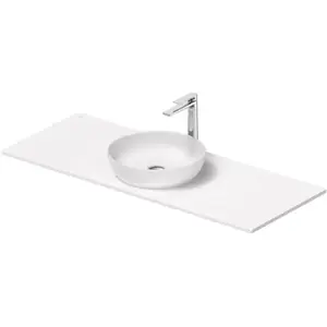 Comparateur de prix : Duravit Sivida Plan de toilette avec vasque, 2680153200,