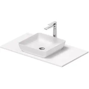 Duravit Sivida Plan de toilette avec vasque, 2680183200, pas cher