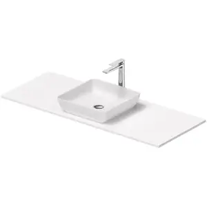 Duravit Sivida Plan de toilette avec vasque, 2680203200, pas cher