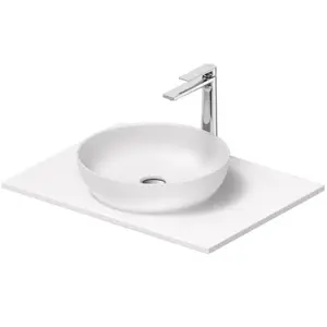 Duravit Sivida Plan de toilette avec vasque, 2680123200, pas cher