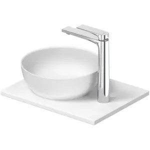 Duravit - Set lavabo Sivida, rond, 300x300mm, incl. console pas cher