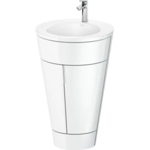 Duravit Starck 1 c-bonded Ensemble au sol, rond, 560x864x605mm, lavabo...