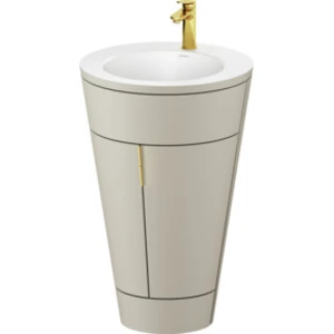Comparateur de prix : Duravit Meuble sous-lavabo c-bonded Set Starck 1 56x86,4x60,5cm, st, G g pol., Tau s-mat