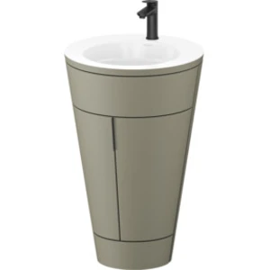 Comparateur de prix : Duravit Meuble sous-lavabo c-bonded Set Starck 1 56x86,4x60,5cm, st, IB, G noir, st-g m
