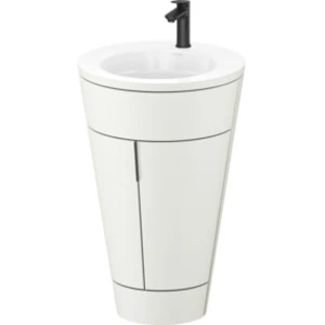 Comparateur de prix : Duravit Meuble sous lavabo c-bonded Set Starck 1 56x86,4x60,5cm, st, IB, G noir, No w m