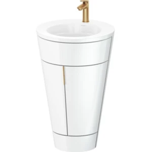 Comparateur de prix : Duravit Meuble sous-lavabo c-bonded Set Starck 1 56x86,4x60,5cm, st, IB, G b ge, blanc hgl
