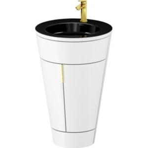 Comparateur de prix : Duravit Meuble sous-lavabo c-bonded Set Starck 1 56x86,4x60,5cm, st, G brillant pol., blanc hgl