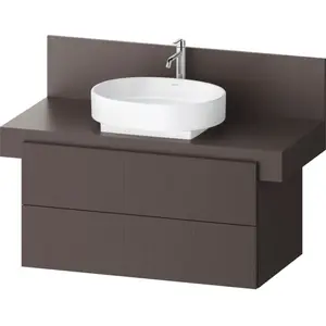 Duravit Balcoon Meuble Sous-lavabo Avec Console, Suspendu, pas cher