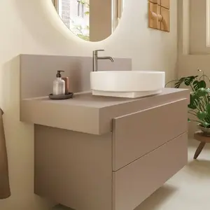 Comparateur de prix : Console Balcoon Duravit Rectangulaire, 1 Découpe Au Centre ,