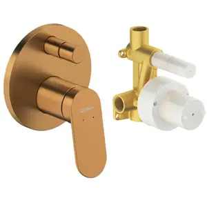 Duravit Wave Mitigeur monocommandé encastré Set, 2 consommateurs, WA4210008004 pas cher