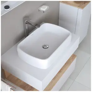 Duravit Qatego à poser l: 50 H: 13 P: 40 cm, 2384500079,