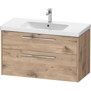 Duravit D-Code Meuble sous-vasque, 2 tiroirs, DC4673010550000, pas cher