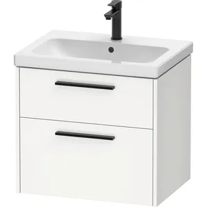 Duravit D-Code Meuble sous-vasque, 2 tiroirs, DC46710BD180000, pas cher