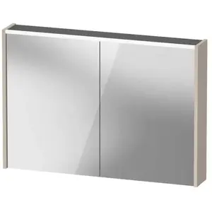 Duravit D-Code Armoire de toilette, pour la Suisse, 2 portes, DC710709...