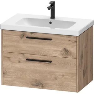 Duravit D-Code Meuble sous-vasque, 2 tiroirs, DC46720BD550000, pas cher