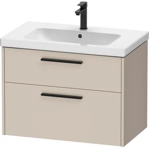 Duravit D-Code Meuble sous-vasque, 2 tiroirs, DC46720BD910000, pas cher