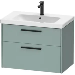 Duravit D-Code Meuble sous-vasque, 2 tiroirs, DC46720BDHG0000, pas cher