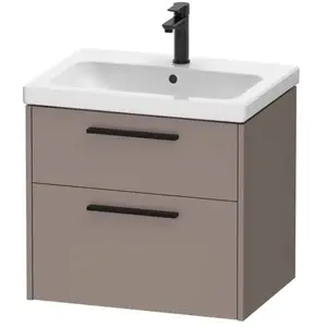 Duravit D-Code Meuble sous-vasque, 2 tiroirs, DC46710BD430000, pas cher