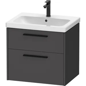 Duravit D-Code Meuble sous-vasque, 2 tiroirs, DC46710BD490000, pas cher