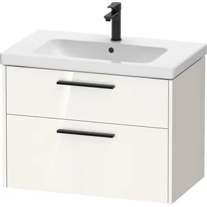 Duravit D-Code Meuble sous-vasque, 2 tiroirs, DC46720BD220000, pas cher