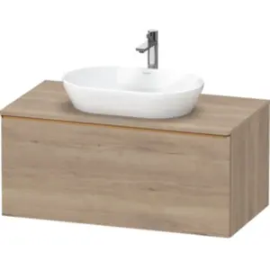 Comparateur de prix : Duravit Meuble sous-lavabo D-Neo 100x55 cm, blanc brillant, 1 tiroir, 1 tablette, suspendu