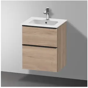 Comparateur de prix : Duravit D-Neo Meuble sous-vasque, 2 tiroirs, DE43600BD550000, DE436007979