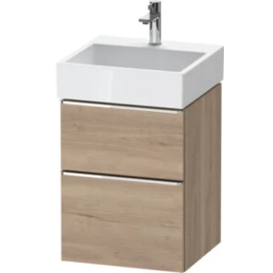 Comparateur de prix : Duravit Meuble sous lavabo D-Neo 48,4x44,2 cm, chêne/épicéa, 1 porte, 1 tiroir