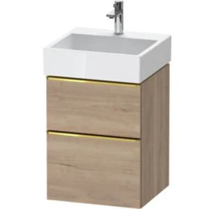 Comparateur de prix : Duravit Meuble sous-lavabo D-Neo 48,4x44,2 cm, gris perle/émeri, 1 porte, 1 tiroir