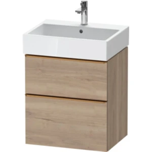 Duravit Meuble sous-lavabo D-Neo 58,4x44,2cm, blanc, 1 porte, 1 tiroir