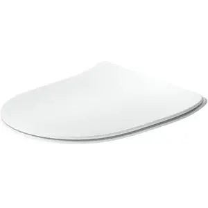Duravit Univavo Abattant WC D-shaped, 0023390000, D-shaped pas cher