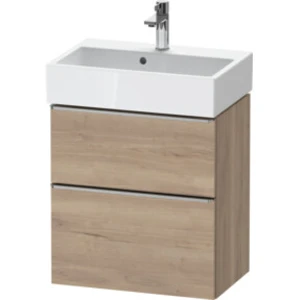 Comparateur de prix : Duravit Meuble sous-lavabo D-Neo Compact 58,4x37,2 cm, 1 porte, 1 tiroir, ES geb/Ei ma