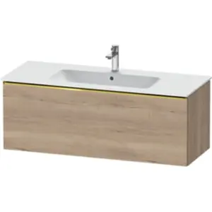 Duravit Meuble sous-vasque D-Neo 121x46,2 cm, gris perle/émeri, 1 tiro...
