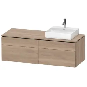 Comparateur de prix : Duravit L-Cube Meuble sous-vasque, 4 tiroirs, LC4870R55550000,
