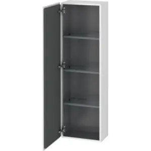 Comparateur de prix : Duravit L-Cube Armoire mi-haute, 1 porte, LC1168L5555,