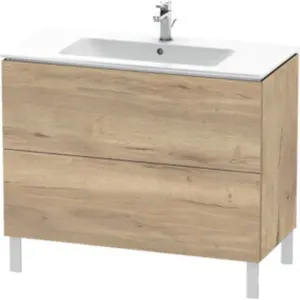 Duravit L-Cube Meuble sous-vasque, 2 tiroirs, LC662705555, pas cher