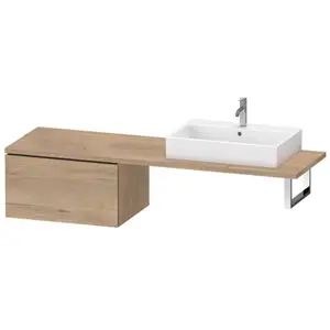 Duravit L-Cube Meuble latéral, 1 tiroir, LC585405555,
