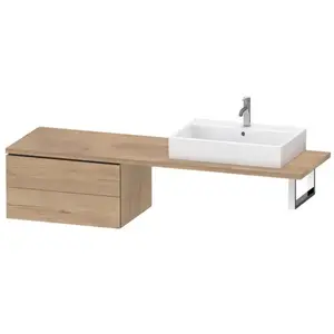 Duravit L-Cube Meuble latéral, 2 tiroirs, LC585905555, pas cher