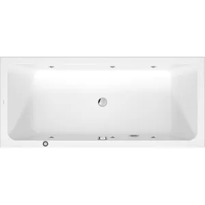 Duravit D-Code Baignoire balnéo rectangulaire, 760672000JP1000,Vendu parkaufland