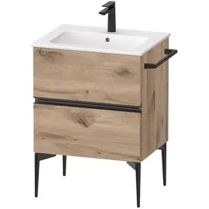 Duravit Sivida Meuble sous-vasque, 2 tiroirs, SV46430BD550000, pas cher