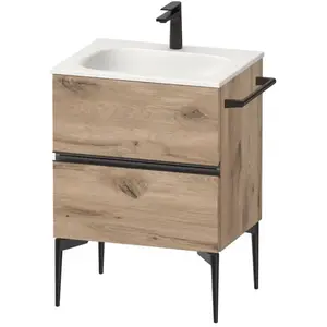 Duravit Sivida Meuble sous-vasque, 2 tiroirs, SV46500BD550000, pas cher