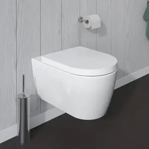 Duravit ME by Starck WC suspendu DuraFix avec HygieneFlush, 251809AA00... pas cher