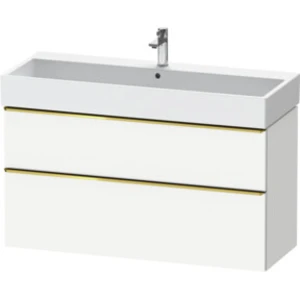 Duravit Meuble sous-lavabo D-Neo 118,4x44,2 cm, blanc poli/mat, 1 port...