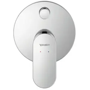 DURAVIT Pack mitigeur douche encastré Wave avec inverseur et corps encastré pas cher