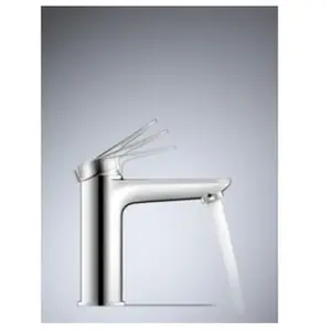 Duravit - Wave - Mitigeur de lavabo, MinusFlow, chrome WA1022002010 pas cher