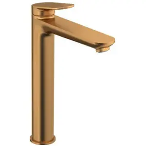 Duravit - Mitigeur lavabo duvarit Wave xl sans vidage bronze brossé pas cher