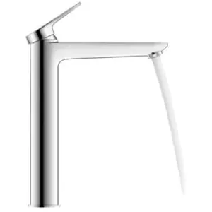 Mitigeur lavabo DUVARIT Wave XL sans vidage chromé brillant Duravit pas cher